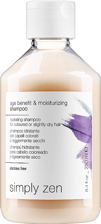 Шампунь увлажняющий - Z. One Concept Simply Zen Age Benefit & Moisturizing Shampoo — фото N1