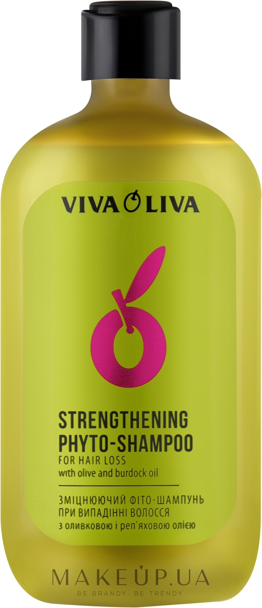 Укрепляющий фито шампунь при выпадении волос - Viva Oliva — фото 400ml