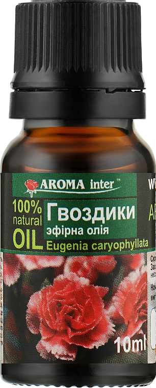 Эфирное масло "Гвоздика" - Aroma Inter — фото N1