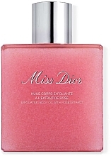 Парфумерія, косметика Dior Miss Dior Exfoliating Body Oil with Rose Extract - Відлущувальна олія для тіла