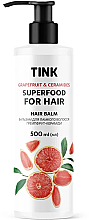 Бальзам для ломких волос "Грейпфрут и зеленый чай" - Tink SuperFood For Hair Grapefruit & Green Tea Balm — фото N4