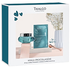 Духи, Парфюмерия, косметика Набор - Thalgo Hyalu-Procollagene Gift Set (f/gel/cr/50ml + eye/patch/2pcs + eye/roller/1pcs)