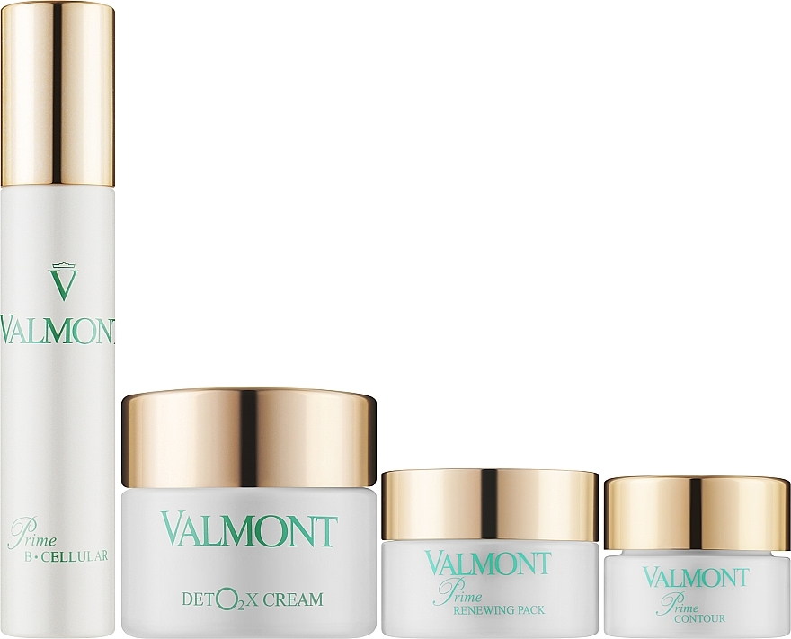 Набор - Valmont Deto2x Cream Set (cr/45ml + ser/30ml + mask/15ml + eye/cr/5ml) — фото N2