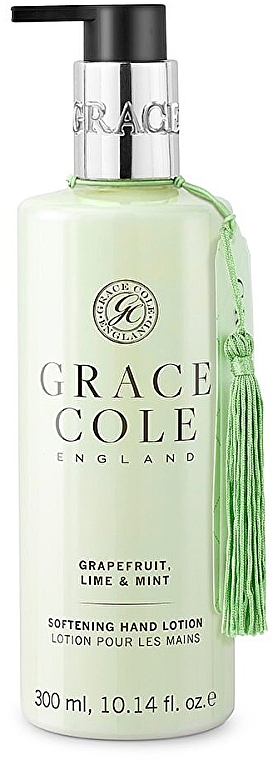 Лосьон для рук "Грейпфрут, лайм и мята" - Grace Cole England Grapefruit Lime & Mint Softening Hand Lotion — фото N1