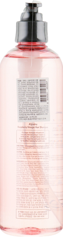 Шампунь з малиновим оцтом - A'pieu Raspberry Vinegar Hair Shampoo — фото N2