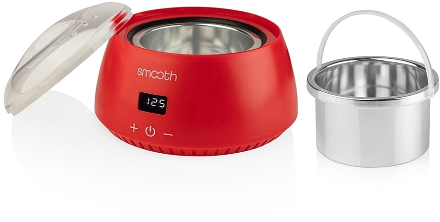 Воскоплав баночный SL-500 Red на 100W и 500 мл, красный - SMOOTH Wax Warmer — фото N3