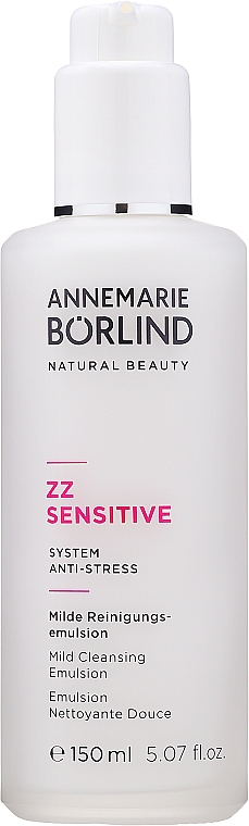 Очищающая эмульсия для чувствительной кожи лица - Annemarie Borlind ZZ Sensitive Mild Cleansing Emulsion — фото N1
