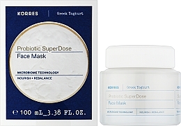 Маска для лица с пробиотиками - Korres Greek Yoghurt Probiotic Super Dose Face Mask — фото N2