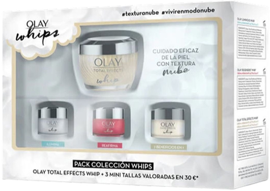 Набір - Olay Luminous Whip Set (cr/50 ml + cr/15 ml*3) — фото N1