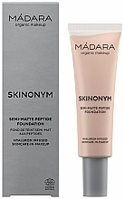 Тональная основа - Madara Cosmetics Skinonym Semi-Matte Peptide Foundation — фото N1