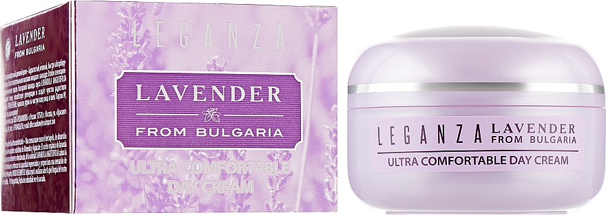 Ультракомфортний денний крем - Leganza Lavender Ultra Comfortable Day Cream