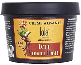 Розгладжувальний крем, що зменшує об'єм волосся - Lola Cosmetics Vintage Girls Volume Reducer Cream — фото N1
