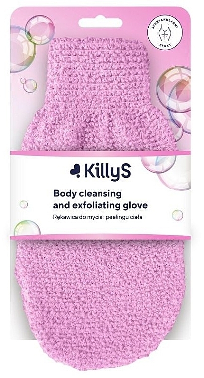 Мочалка банна синтетична - KillyS Body Cleansing — фото N1