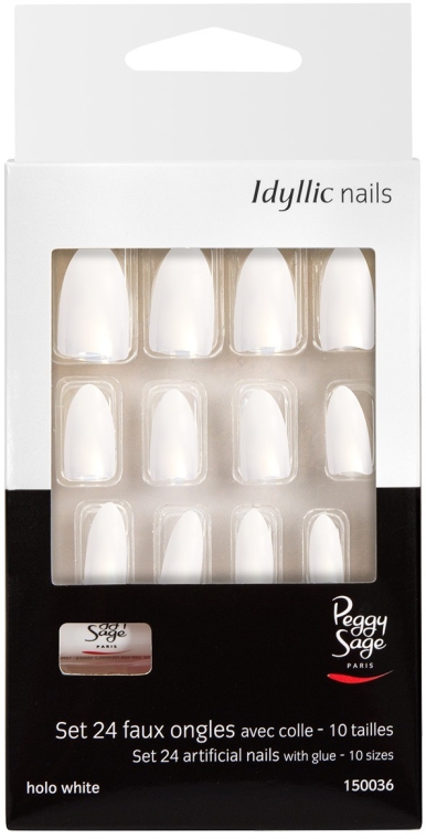 Накладні нігті - Peggy Sage Kit of 24 Idyllic Nails — фото N1
