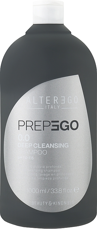 Шампунь для глибокого очищення волосся - Alter Ego Prep Ego Deep Cleansing Shampoo — фото N1