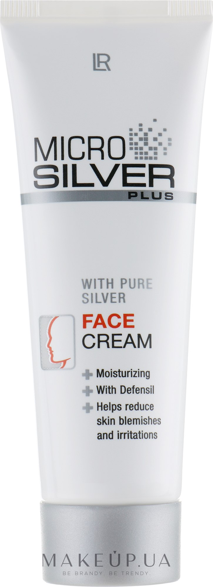 Очищувальний крем для обличчя - LR Health & Beauty Microsilver Plus Face Cream — фото 50ml