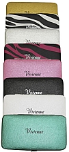 Пенал-книжка с резиновыми ячейками, розовая зебра - Vivienne Lash Secret — фото N1