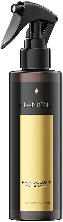 Спрей для об'єму волосся - Nanoil Volume Enhance Spray — фото N2