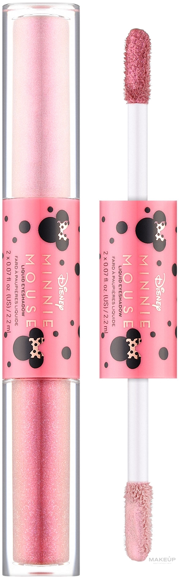 Рідкі тіні для повік - Makeup Revolution Disney's Minnie Mouse Liquid Eyeshadow Duo — фото 2x2.2ml