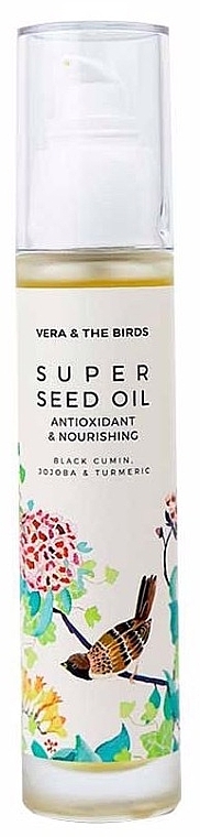 Антиоксидантное питательное масло для лица - Vera & The Birds Super Seed Oil — фото N1