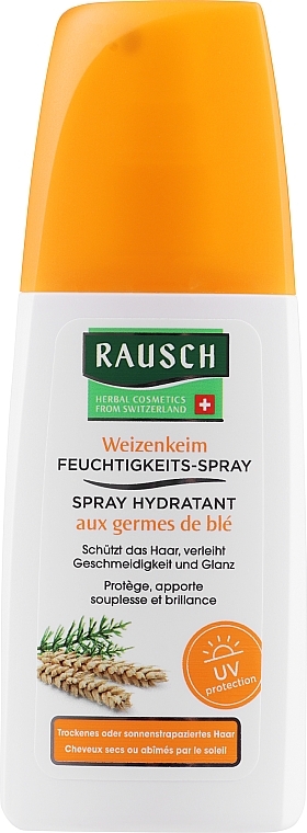 Спрей-кондиціонер для сухого волосся - Rausch Wheatgerm Moisturizing Spray Conditioner — фото N1