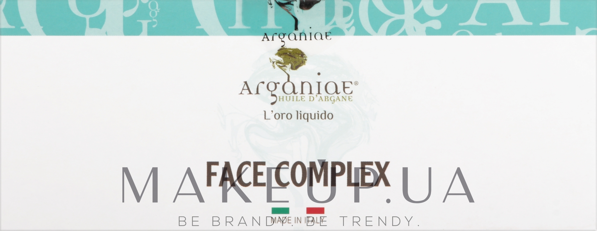 Эмульсия для интенсивного увлажнения лица, шеи и декольте - Arganiae Huile D'Argane Face Complex — фото 4x5ml