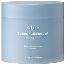 Зволожувальні педи для обличчя - Abib Sedum Hyaluron Pad Hydrating Touch — фото N1