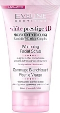 Отбеливающий скраб для лица - Eveline Cosmetics White Prestige 4D Whitening Face Scrub — фото N2