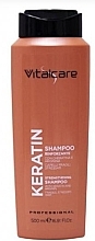 Шампунь с кератином и аргинином для волос - Vitalcare Professional Keratin Shampoo — фото N1