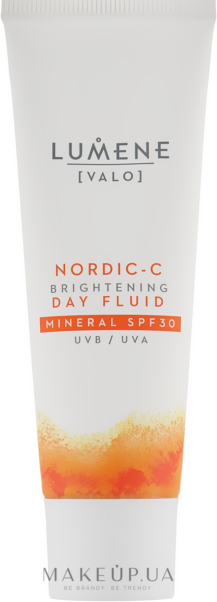 Lumene Nordic-C Valo Brightening Day Fluid SPF 30 - Дневной флюид придающий сияние с минеральным фильтром: купить по лучшей цене в |