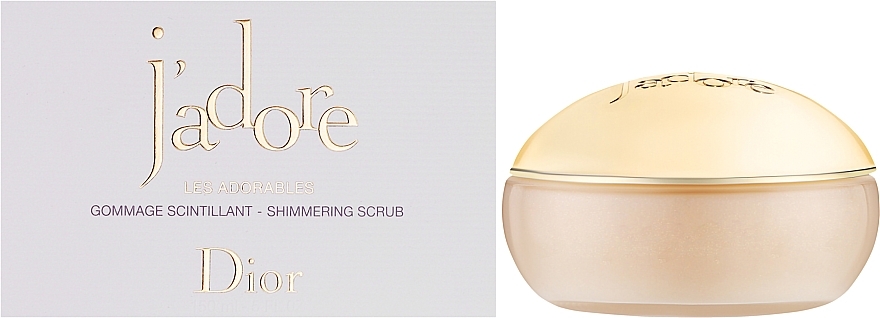 Dior J’adore Les Adorables Shimmering Scrub - Скраб для тела — фото N2