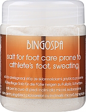 Соль для ванны для ног со склонностью к микозу и трещинам - BingoSpa Sea Salt — фото N1