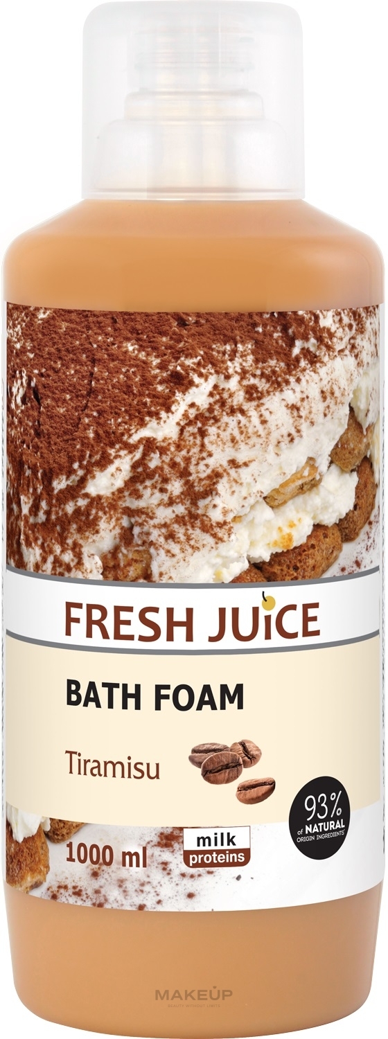 Пена для ванны - Fresh Juice Tiramisu — фото 1000ml