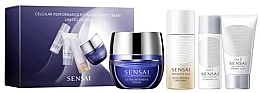 Набір - Sensai Cellular Performance Extra Intensive Cream Limited Edition (emuls/100ml + oil/30ml + soap/30ml + lot/30ml + cr/40ml) — фото N1