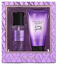 Набор - Victoria's Secret Love Spell (b/spray/75ml+b/lot/75ml) — фото N1