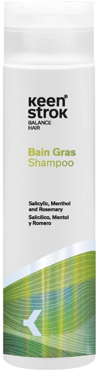 Шампунь для жирных волос - Keen Strok Bain Gras Shampoo — фото 250ml