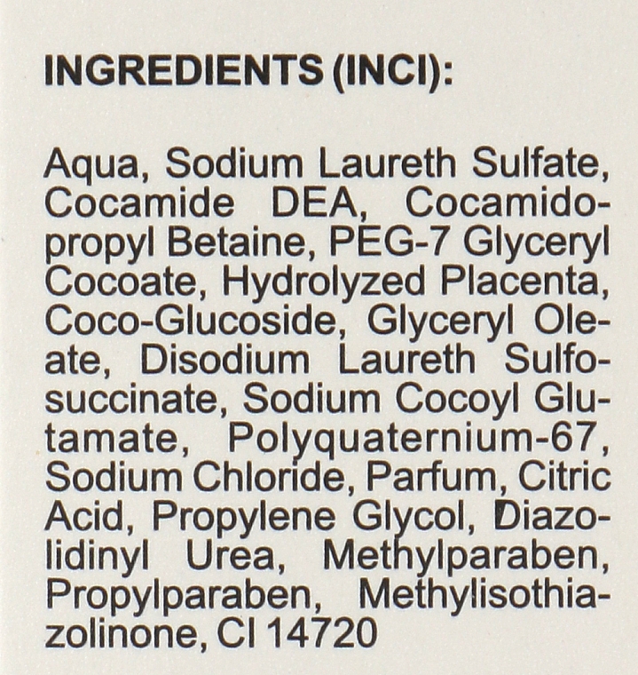Шампунь "Гидролизат плаценты" для тонких волос - Pharma Group Laboratories Formula Placenta — фото N4