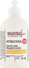 Антибактериальное жидкое мыло с ароматом мандарина - MaXiPROF Antibacterial — фото N2