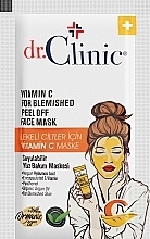 Духи, Парфюмерия, косметика Осветительная маска-пилинг для лица - Dr. Clinic Vitamin C For Blemished Peel Off Face Mask
