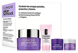 Парфумерія, косметика Набір - Clinique Smart Clinical Repair (f/cr/50ml + f/cr/5ml + eye/cr/15ml + clean/30ml)