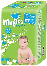 Парфумерія, косметика Підгузки Magics Flexidry 5 Junior 11-25 кг, 16 шт. - Magics