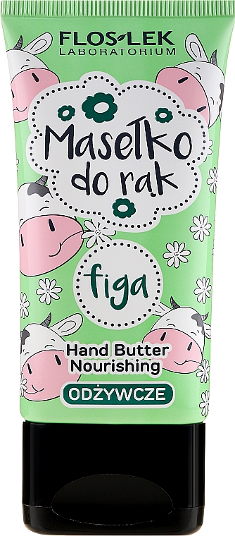 Питательное масло для рук "Инжир" - Floslek Nourishing Hand Butter Figa — фото N3