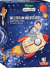 Духи, Парфюмерия, косметика Набор - Kneipp Naturkid Children's Space Adventure (bath/bomb/95g + b/salt/60g + b/salt/40g)