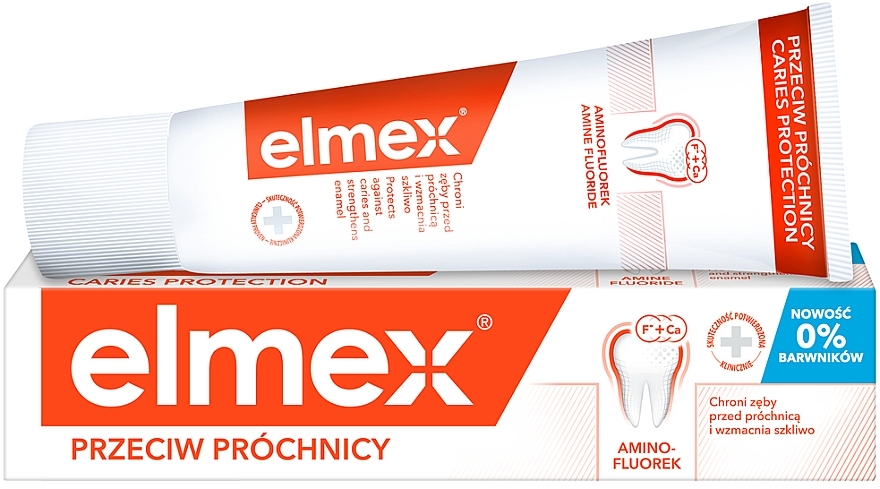 УЦЕНКА Зубная паста "Элмекс" Защита от кариеса с аминфторидом - Elmex Anticavity * — фото N1