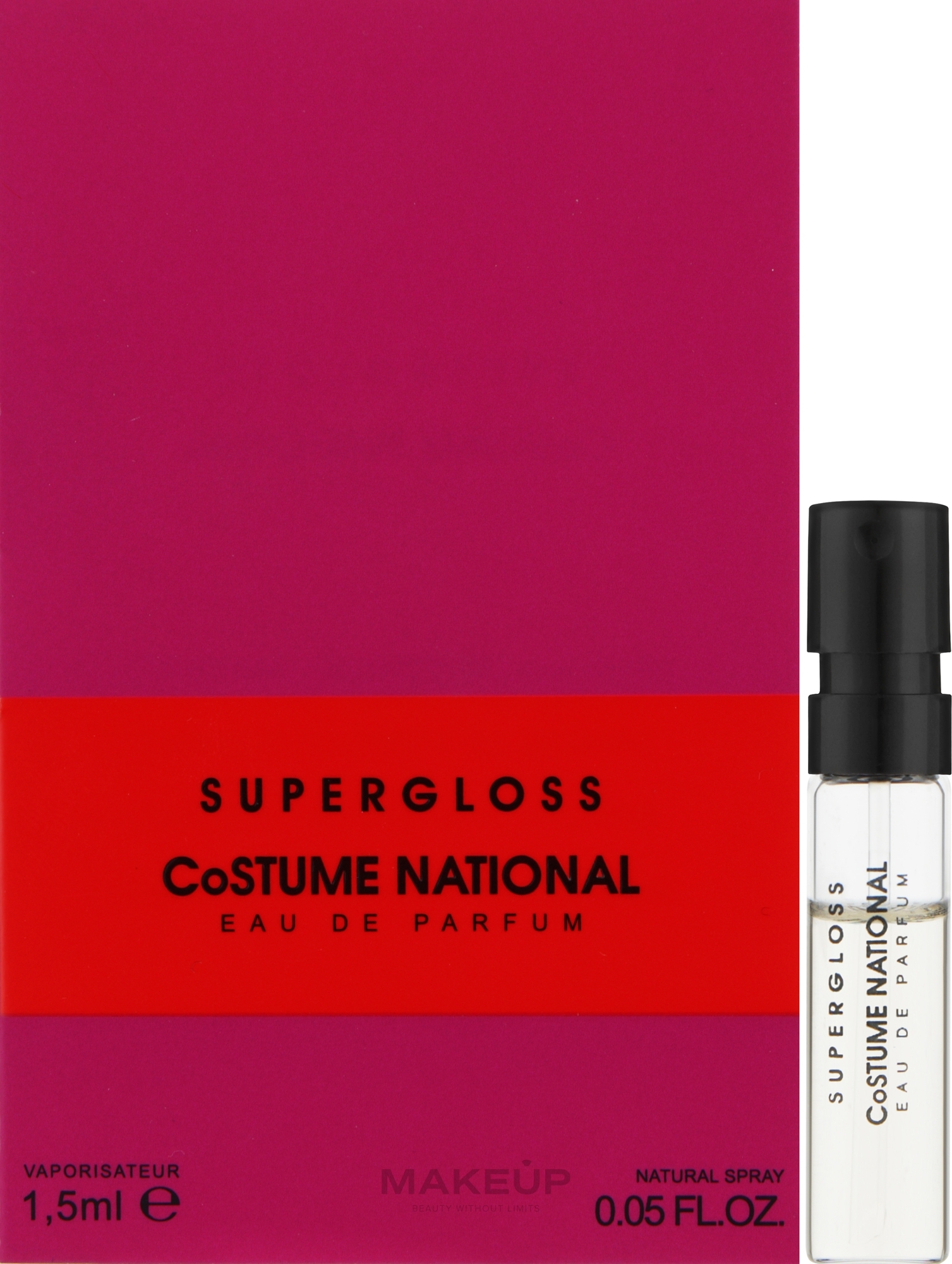 Costume National Supergloss - Парфюмированная вода (пробник) — фото 1.5ml