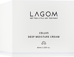 Крем зволожувальний з рослинними стовбуровими клітинами - Lagom Cellus Deep Moisture Cream — фото N1