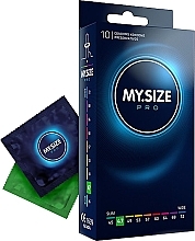 Презервативи латексні, розмір 47, 10 шт. - My.Size Pro — фото N1