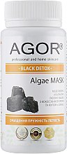 Альгінатна маска "Black Detox" - Agor Algae Mask — фото N1