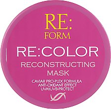 Реконструирующая маска для восстановления окрашенных волос "Сохранение цвета" - Re:form Re:color Reconstructing Mask — фото N1