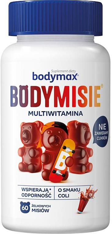 Пищевая добавка, желе со вкусом колы - Bodymax Bodymisie Cola Flavored Jelly Beans — фото N1